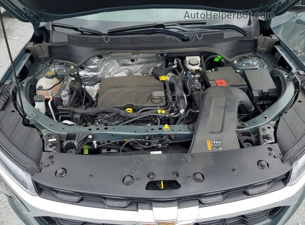 KL77LHEP5SC254103 2025 CHEVROLET TRAX Green Engine compartment view