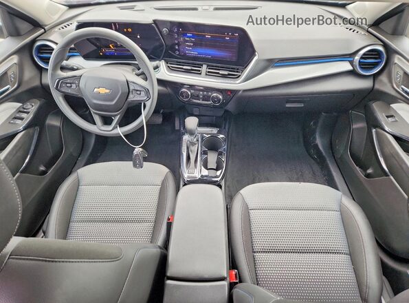 KL77LHEP5SC262394 2025 CHEVROLET TRAX Maroon წინა პანელის ხედი