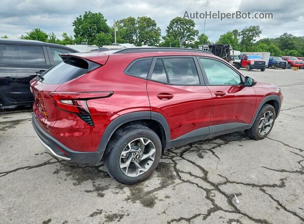 KL77LHEP5SC262394 2025 CHEVROLET TRAX Maroon უკანა მარჯვენა