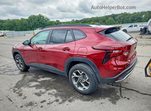 KL77LHEP5SC262394 2025 CHEVROLET TRAX Maroon უკანა მარცხენა