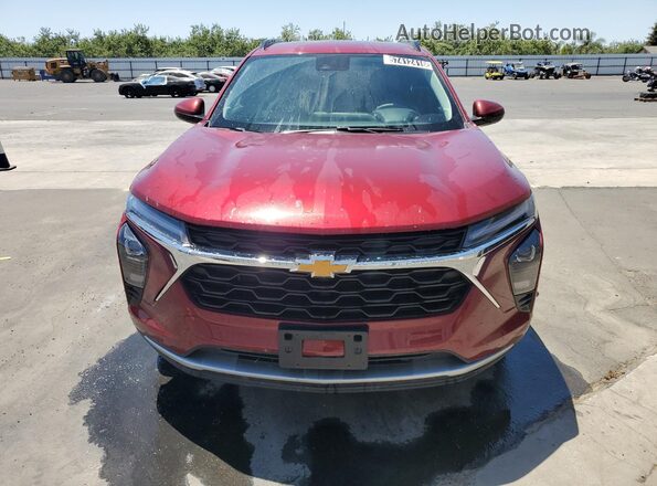 KL77LHEP6SC296988 2025 CHEVROLET TRAX Red Սալոնի 360 աստիճան տեսք