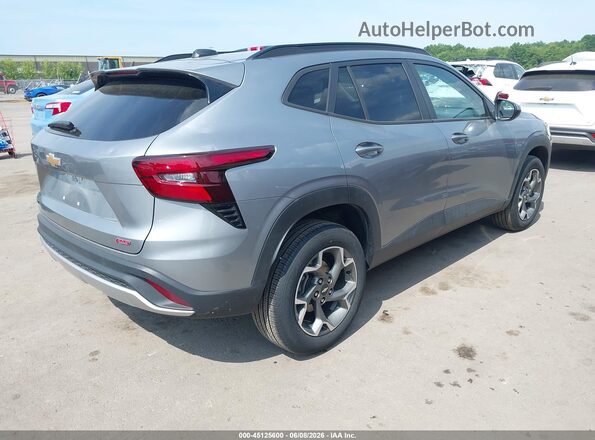 KL77LHEP7SC023736 2025 CHEVROLET TRAX Silver Rear right