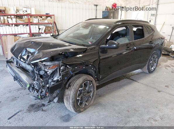 KL77LHEP7SC121018 2025 CHEVROLET TRAX Черный Передняя левая четверть