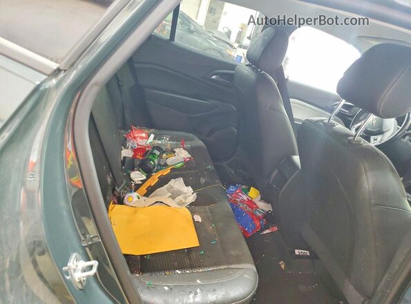 KL77LHEP7SC157761 2025 CHEVROLET TRAX Бирюзовый Вид задних сидений