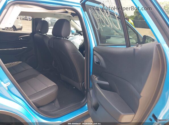 KL77LHEP7SC205954 2025 CHEVROLET TRAX Blue VIN კოდის სტიკერის ხედი