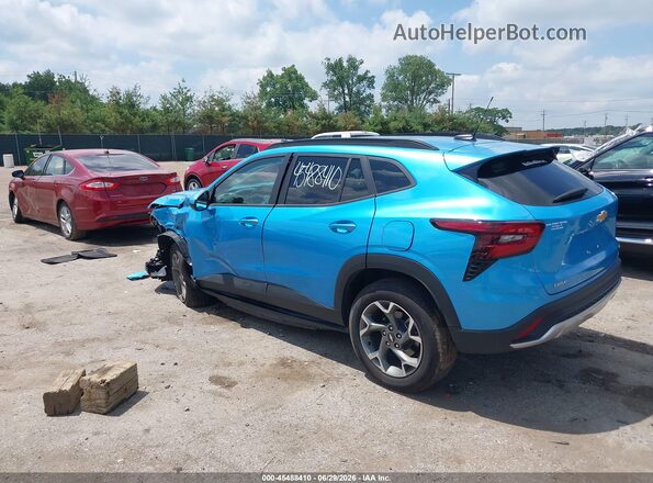 KL77LHEP7SC205954 2025 CHEVROLET TRAX Blue უკანა მარცხენა