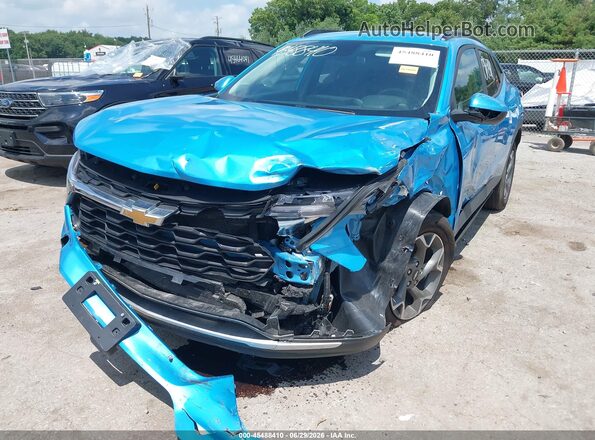 KL77LHEP7SC205954 2025 CHEVROLET TRAX Blue წინა ხედი