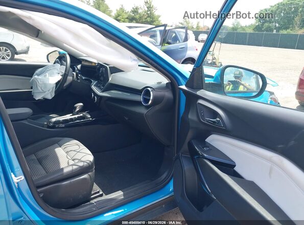KL77LHEP7SC205954 2025 CHEVROLET TRAX Blue წინა სალონის ხედი