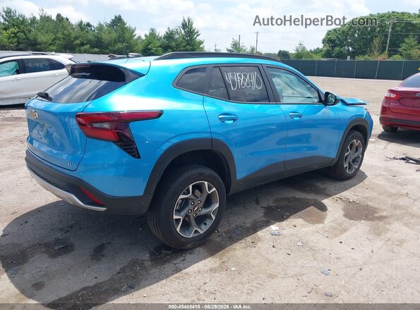 KL77LHEP7SC205954 2025 CHEVROLET TRAX Blue უკანა მარჯვენა