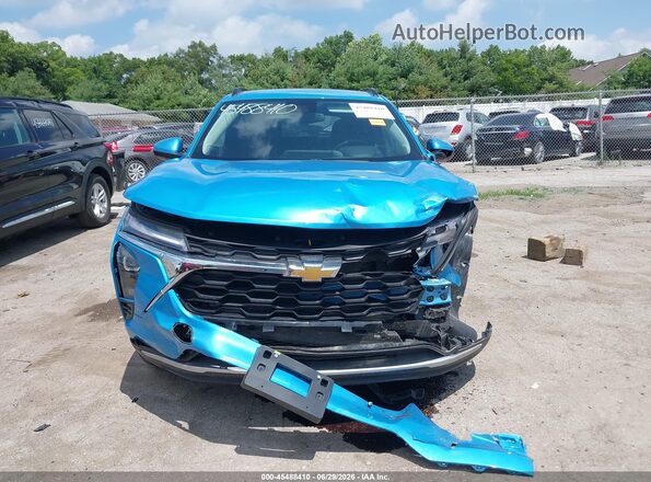 KL77LHEP7SC205954 2025 CHEVROLET TRAX Blue უკანა სალონის ხედი