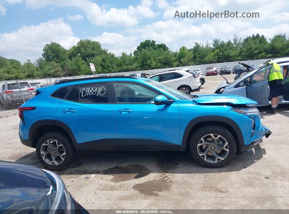 KL77LHEP7SC205954 2025 CHEVROLET TRAX Blue სალონის 360-გრადუსიანი ხედი