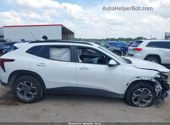 KL77LHEP7SC207073 2025 CHEVROLET TRAX White Սարքավորումների վահանակի տեսք