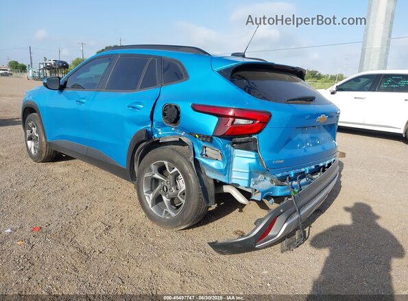KL77LHEP7SC252644 2025 CHEVROLET TRAX Blue უკანა მარცხენა