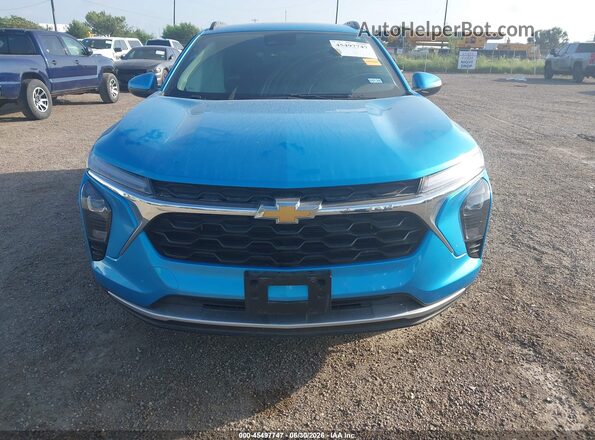 KL77LHEP7SC252644 2025 CHEVROLET TRAX Blue უკანა სალონის ხედი