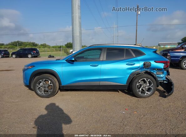 KL77LHEP7SC252644 2025 CHEVROLET TRAX Blue 