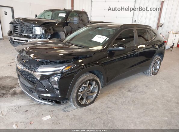 KL77LHEP7SC324121 2025 CHEVROLET TRAX Black წინა მარცხენა ხედი სამი მეოთხედიდან