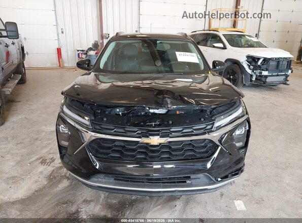 KL77LHEP7SC324121 2025 CHEVROLET TRAX Black ხელსაწყოთა პანელის ხედი