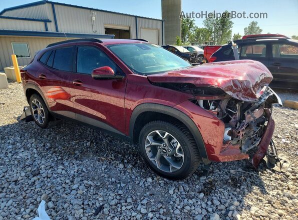 KL77LHEP8SC218129 2025 CHEVROLET TRAX Red Առջևի աջ
