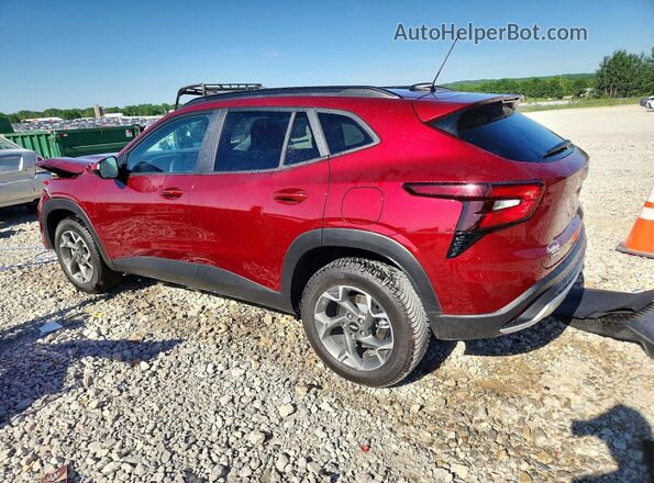 KL77LHEP8SC218129 2025 CHEVROLET TRAX Red Հետևի ձախ