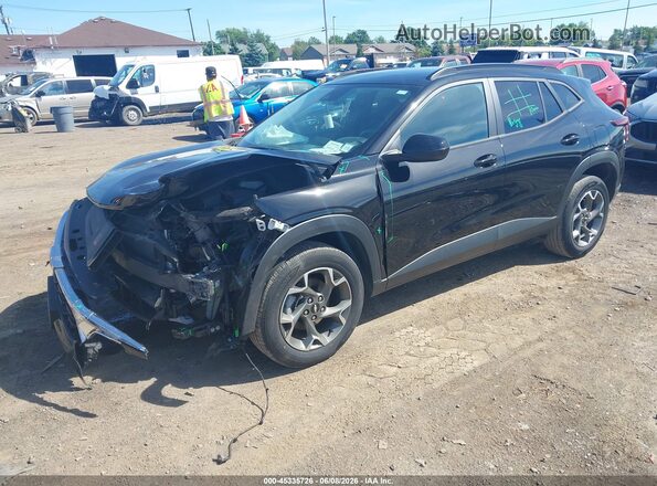 KL77LHEP9SC153310 2025 CHEVROLET TRAX Черный Передняя левая четверть