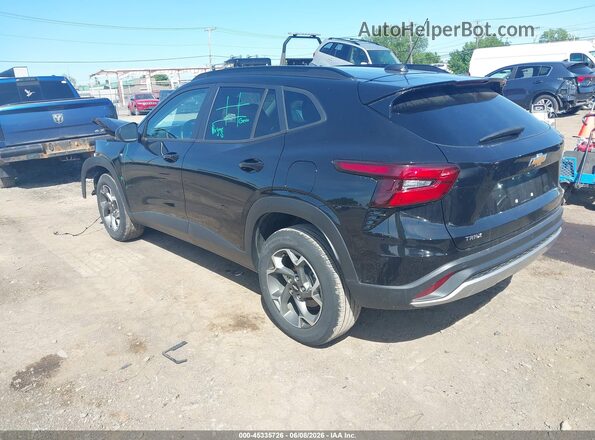 KL77LHEP9SC153310 2025 CHEVROLET TRAX Черный Задняя левая четверть