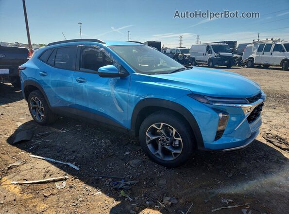 KL77LHEP9SC191541 2025 CHEVROLET TRAX Blue 