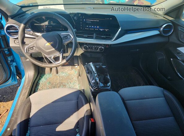 KL77LHEP9SC191541 2025 CHEVROLET TRAX Blue 