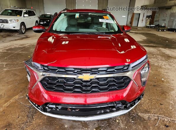 KL77LHEP9SC264648 2025 CHEVROLET TRAX Red წინა ხედი