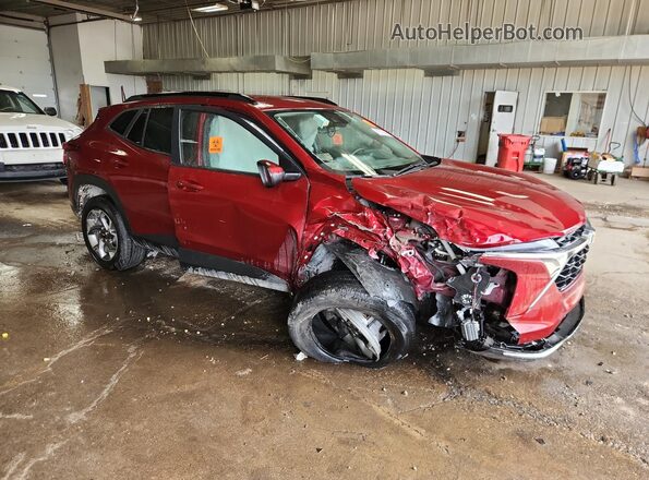 KL77LHEP9SC264648 2025 CHEVROLET TRAX Red სალონის 360-გრადუსიანი ხედი
