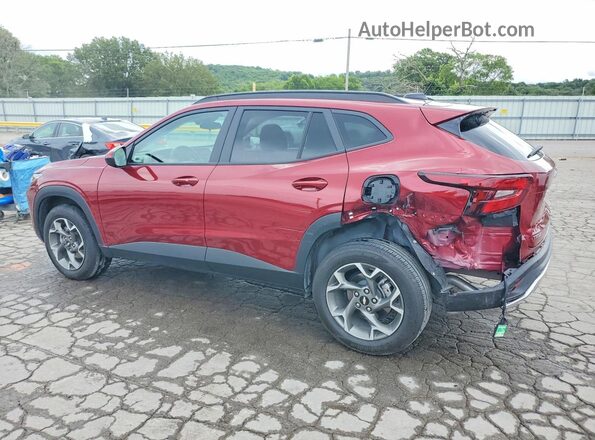 KL77LHEP9SC282812 2025 CHEVROLET TRAX Maroon Rear left