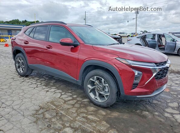 KL77LHEP9SC282812 2025 CHEVROLET TRAX Maroon Front right