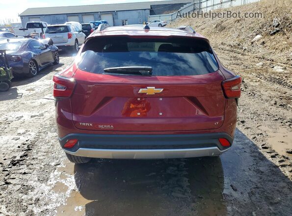 KL77LHEP9SC293079 2025 CHEVROLET TRAX Red Вид ззаду