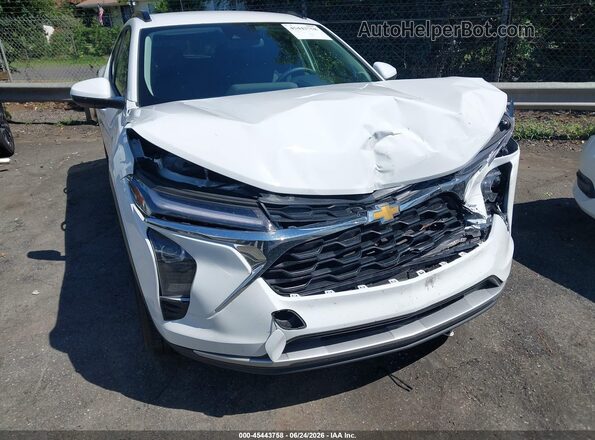 KL77LHEP9SC299044 2025 CHEVROLET TRAX White წინა ხედი