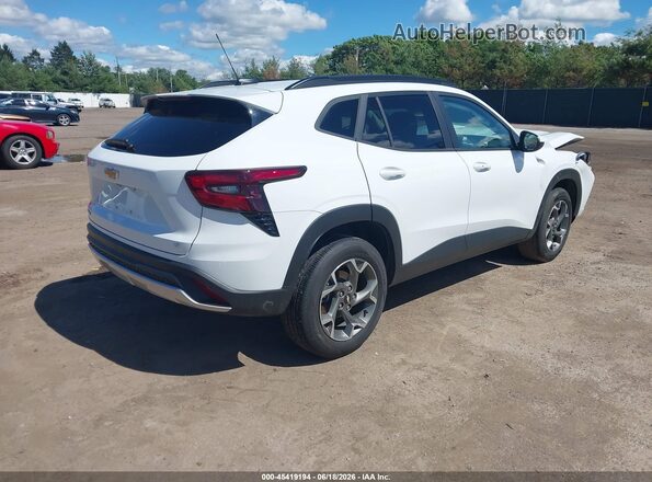 KL77LHEP9SC309393 2025 CHEVROLET TRAX White Trasero derecho