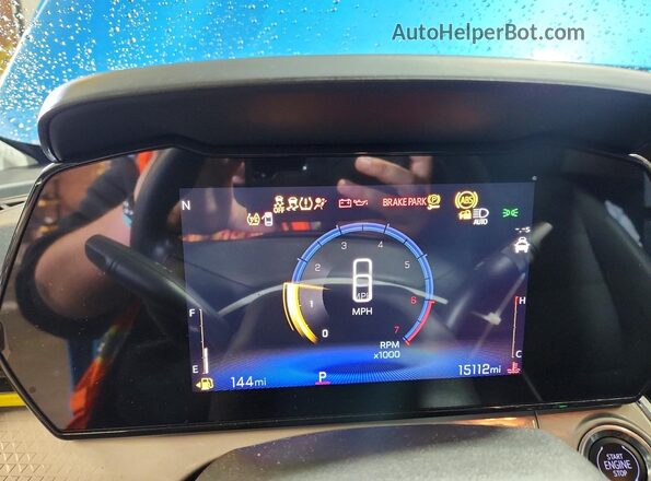 KL77LHEPXSC128626 2025 CHEVROLET TRAX Blue 
