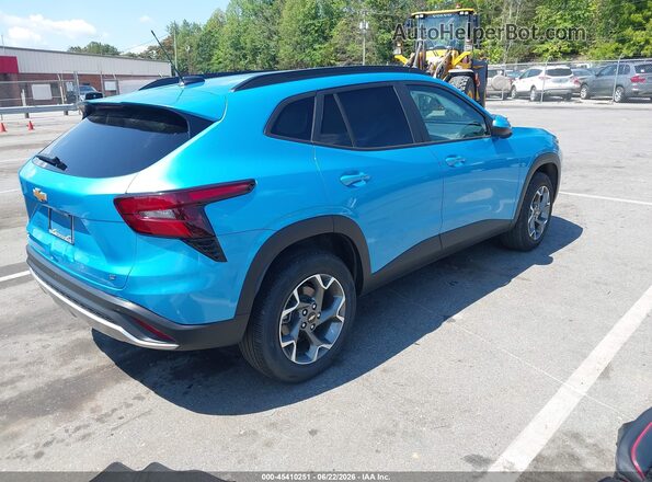 KL77LHEPXSC202949 2025 CHEVROLET TRAX Blue Trasero derecho