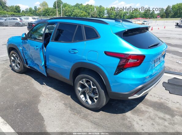KL77LHEPXSC202949 2025 CHEVROLET TRAX Blue Trasero izquierdo