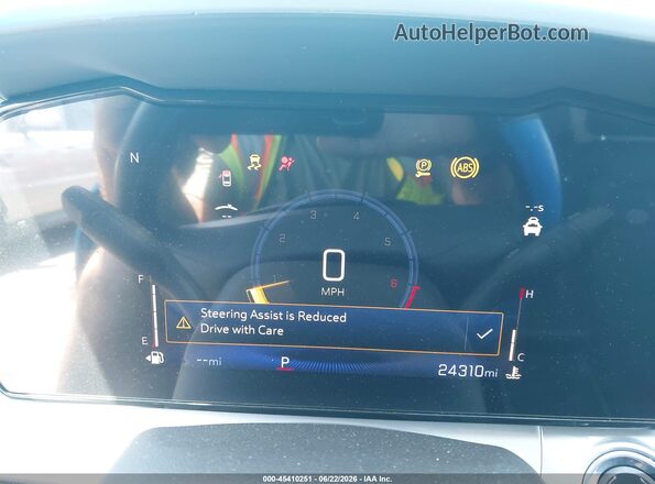 KL77LHEPXSC202949 2025 CHEVROLET TRAX Blue Vista de los asientos traseros