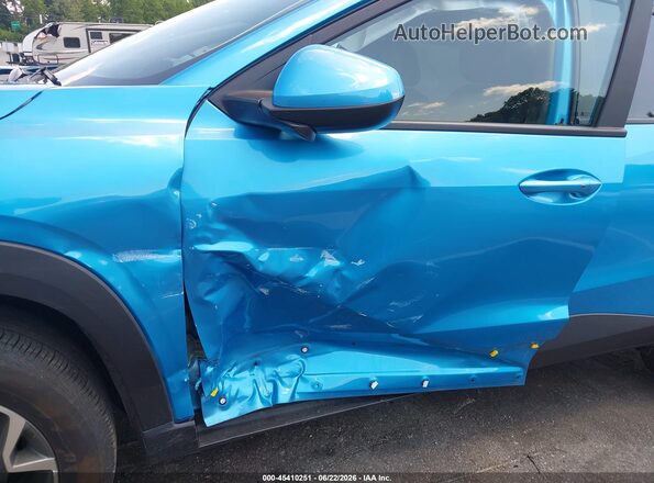 KL77LHEPXSC202949 2025 CHEVROLET TRAX Blue Vista frontal