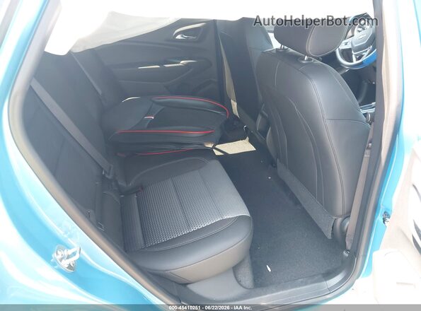 KL77LHEPXSC202949 2025 CHEVROLET TRAX Blue Vista de la etiqueta del VIN