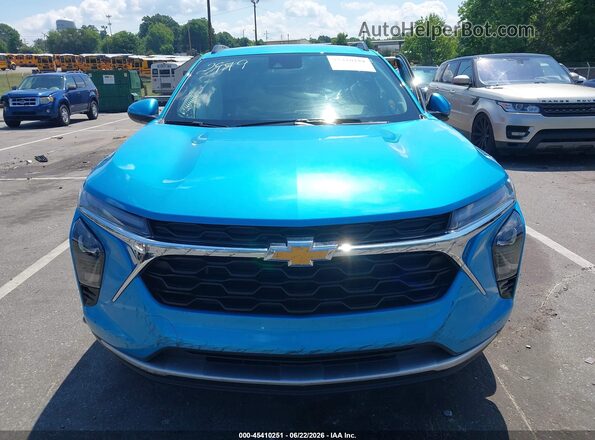 KL77LHEPXSC202949 2025 CHEVROLET TRAX Blue Vista interior trasera