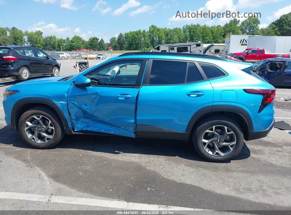 KL77LHEPXSC202949 2025 CHEVROLET TRAX Blue 