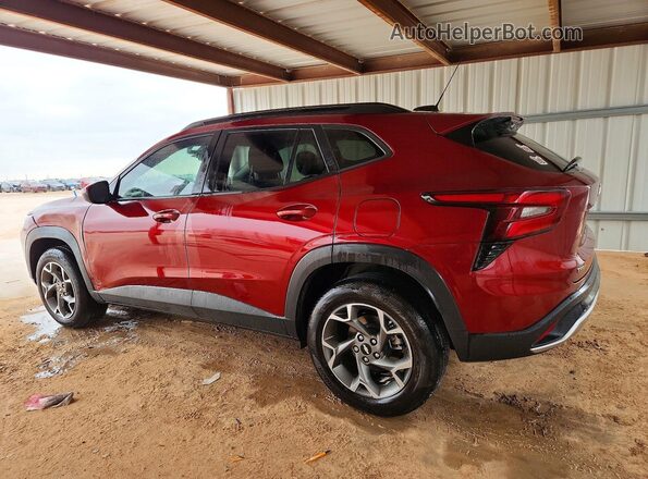 KL77LHEPXSC211389 2025 CHEVROLET TRAX Red Rear left