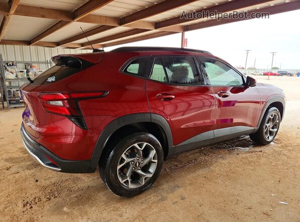 KL77LHEPXSC211389 2025 CHEVROLET TRAX Red Rear right