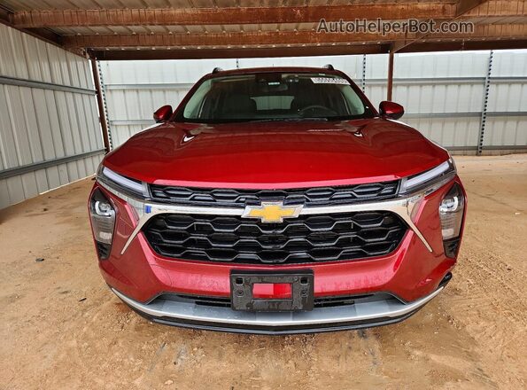 KL77LHEPXSC211389 2025 CHEVROLET TRAX Red Front view