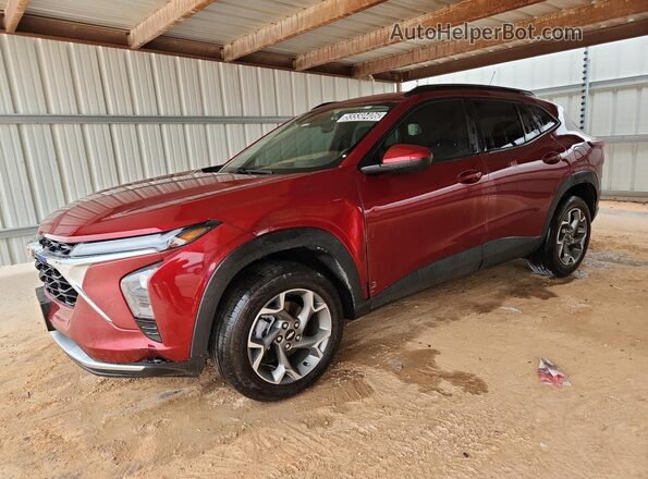 KL77LHEPXSC211389 2025 CHEVROLET TRAX Red 360 interior view