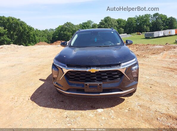 KL77LHEPXSC231982 2025 CHEVROLET TRAX Black Вид щитка приладів