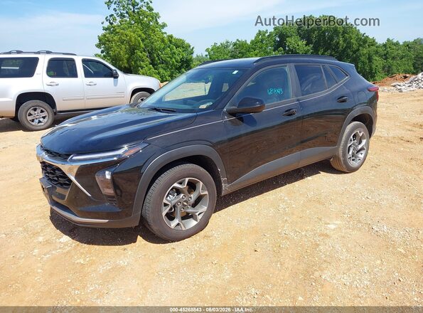 KL77LHEPXSC231982 2025 CHEVROLET TRAX Black Передня ліва чверть