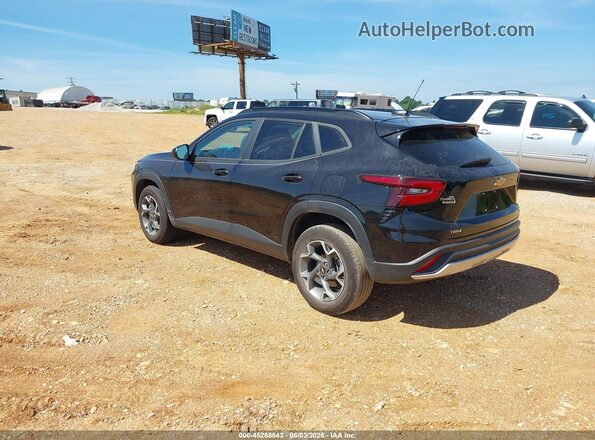 KL77LHEPXSC231982 2025 CHEVROLET TRAX Black Задня ліва чверть