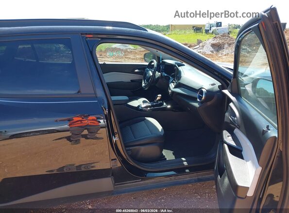 KL77LHEPXSC231982 2025 CHEVROLET TRAX Black Вид салону спереду